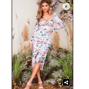 Prettylittlething silk dress